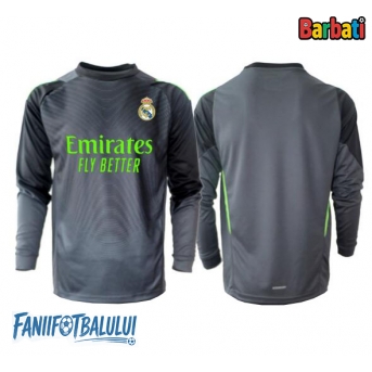 Real Madrid Portarii Tricou Fotbal Replică 2025-26 Barbati Treilea Mâneci Lungi
